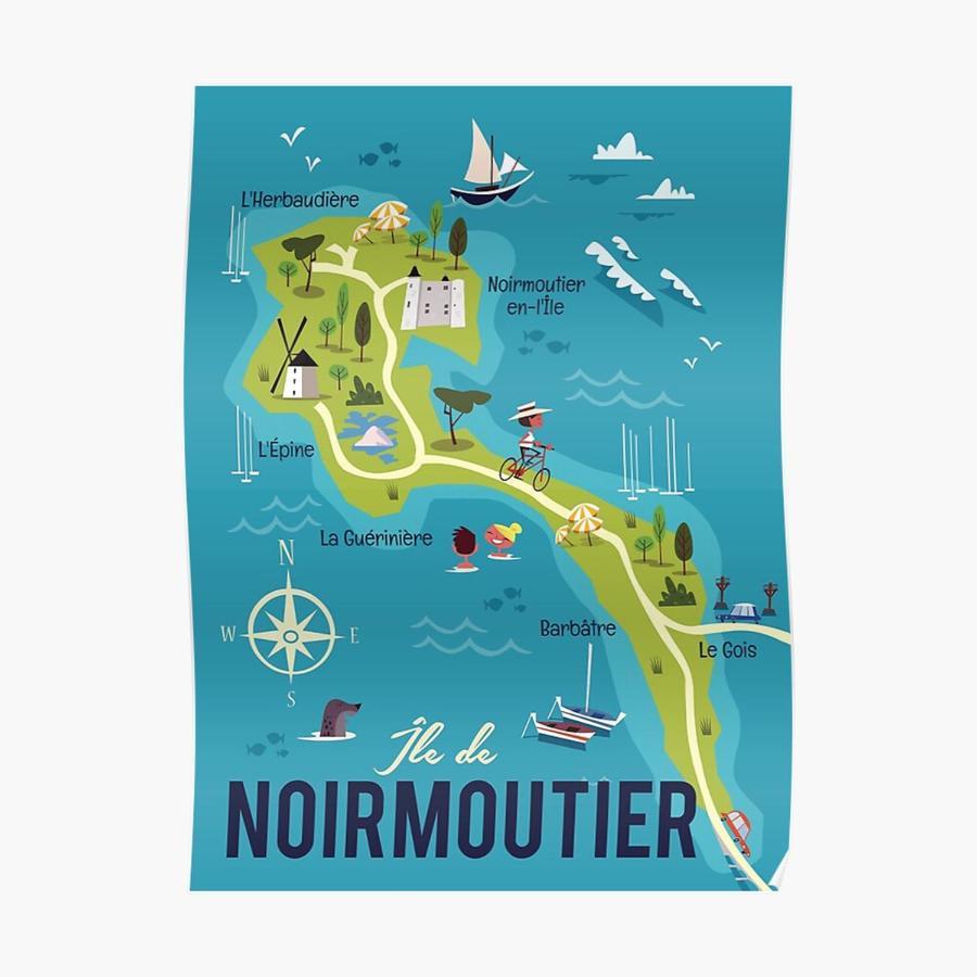 Maison Bord De Mer A Noirmoutier Barbatre Екстер'єр фото