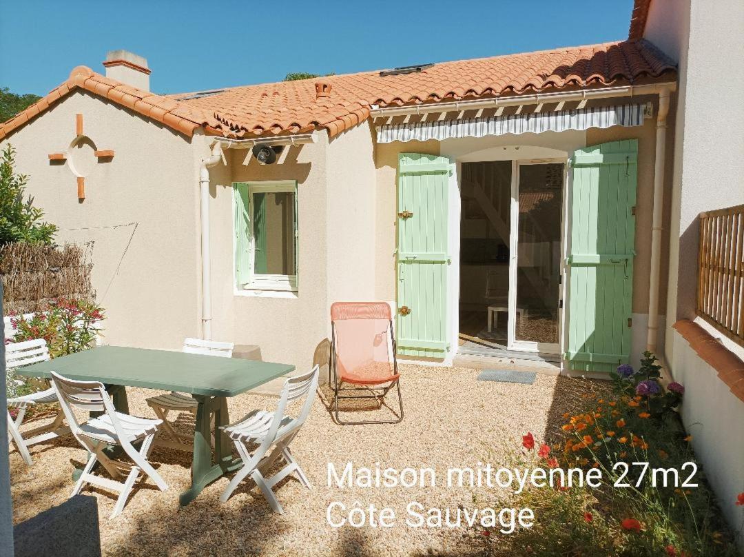Maison Bord De Mer A Noirmoutier Barbatre Екстер'єр фото