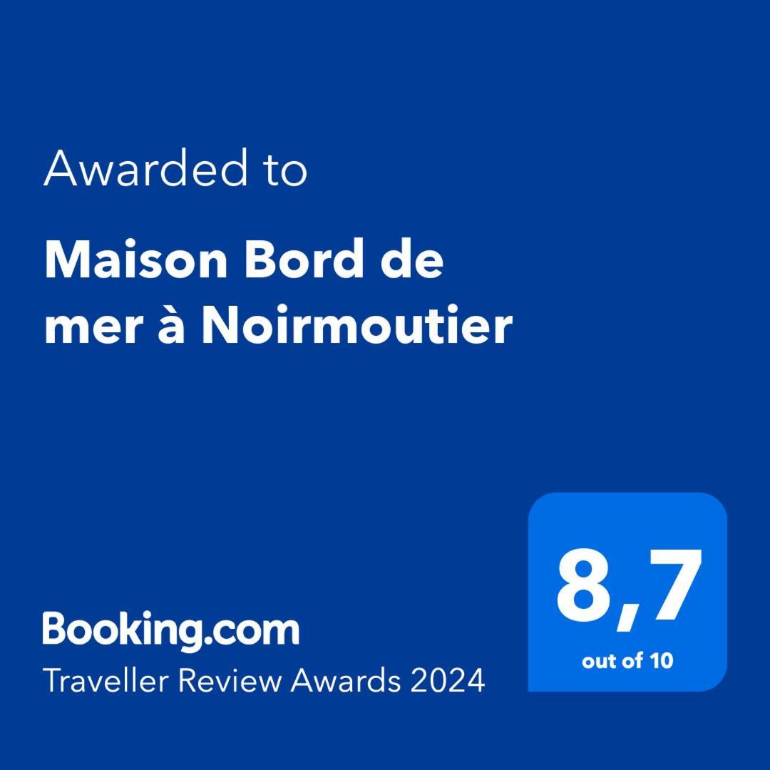 Maison Bord De Mer A Noirmoutier Barbatre Екстер'єр фото